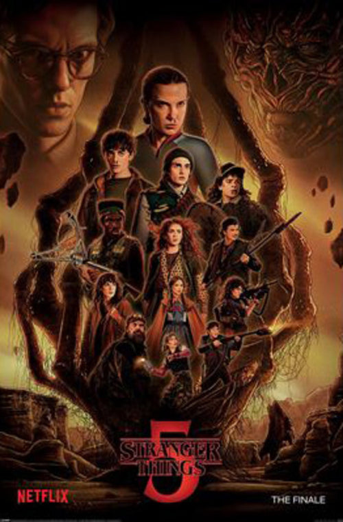 Poster Stranger Things S5 The Finale 61x91 5cm PP2512016 | Yourdecoration.be