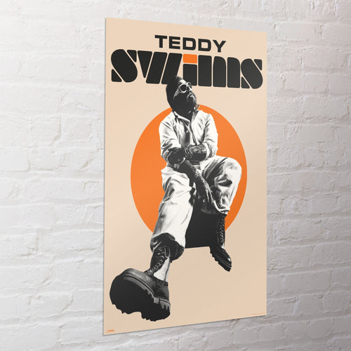 Poster Teddy Swims 61x91 5cm PP2501024 Sfeer | Yourdecoration.be