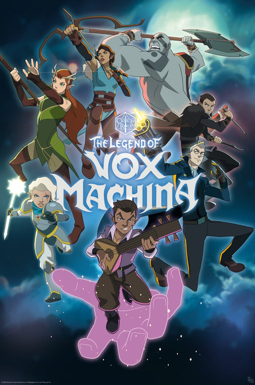Poster The Legend Of Vox Machina Group 61x91 5cm Abystyle GBYDCO530 | Yourdecoration.be
