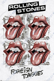 Poster The Rolling Stones Foreign Tongues 61x91 5cm GPE6100 | Yourdecoration.be