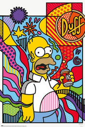 Poster The Simpsons Donut Worry 61x91 5cm GPE6043 | Yourdecoration.be