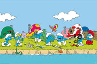 Poster The Smurfs Group 91 5x61cm Abystyle GBYDCO480 | Yourdecoration.be