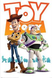Poster Toy Story Woody N Buzz 61x91 5cm PP2511072 | Yourdecoration.be