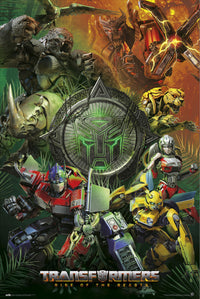 Poster Transformers Rise Of The Beasts 61x91.5cm Grupo Erik GPE5792 | Yourdecoration.be