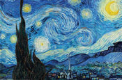 Poster Vincent Van Gogh Starry Night 91 5x61cm PP2400690 | Yourdecoration.be