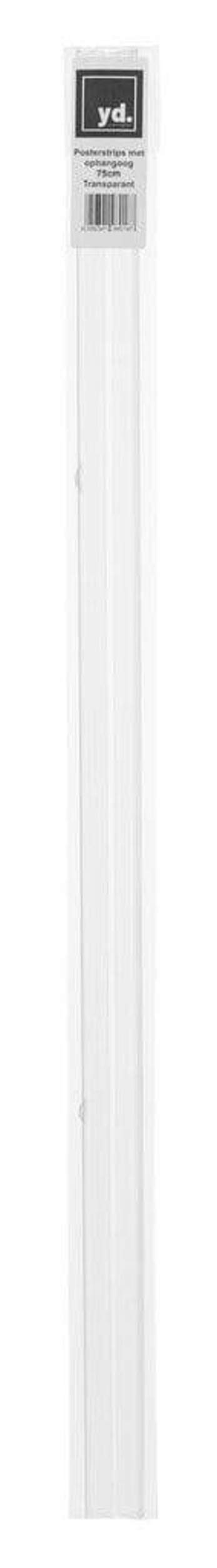 Posterhangers Transparant 75cm met ophangoog | Yourdecoration.be