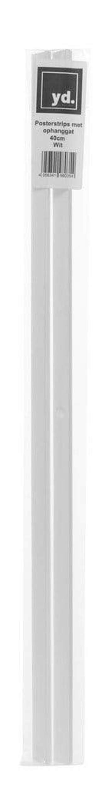Posterhangers Wit 40cm met ophanggat | Yourdecoration.be