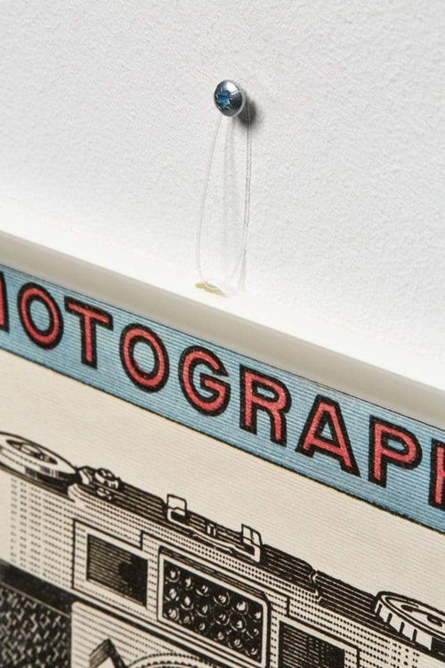 Posterhangers Wit 60cm met ophangoog | Yourdecoration.be