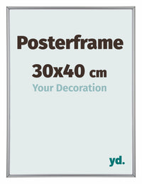 Posterkader 30x40cm Zilver Kunststof Paris Maat | Yourdecoration.be