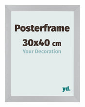 Posterkader 30x40cm Zilver MDF Parma Maat | Yourdecoration.be