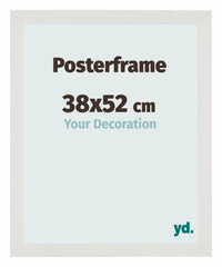 Posterkader 38x52cm Wit Mat MDF Parma Maat | Yourdecoration.be