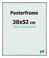 Posterkader 38x52cm Zilver Kunststof Paris Maat | Yourdecoration.be