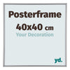 Posterkader 40x40cm Zilver Kunststof Paris Maat | Yourdecoration.be
