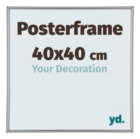 Posterkader 40x40cm Zilver Kunststof Paris Maat | Yourdecoration.be