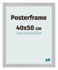 Posterkader 40x50cm Zilver MDF Parma Maat | Yourdecoration.be