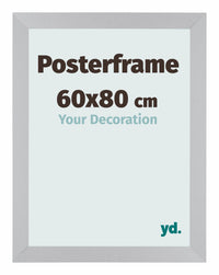 Posterkader 60x80cm Zilver MDF Parma Maat | Yourdecoration.be
