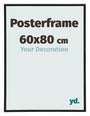 Posterkader 60x80cm Zwart Mat Kunststof Paris Maat | Yourdecoration.be