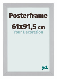 Posterkader 61x91,5cm Zilver MDF Parma Maat | Yourdecoration.be