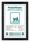 Posterkader 61x91,5cm Zwart MDF Voorzijde Inlegvel | Yourdecoration.be