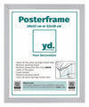 Posterkader MDF 38x52cm Mat Zilver Voorzijde Maat | Yourdecoration.be