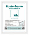Posterkader MDF 38x52cm Wit Mat Voorzijde Maat | Yourdecoration.be