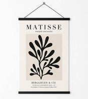 Posterstrips zwart witte achtergrond | Yourdecoration.be
