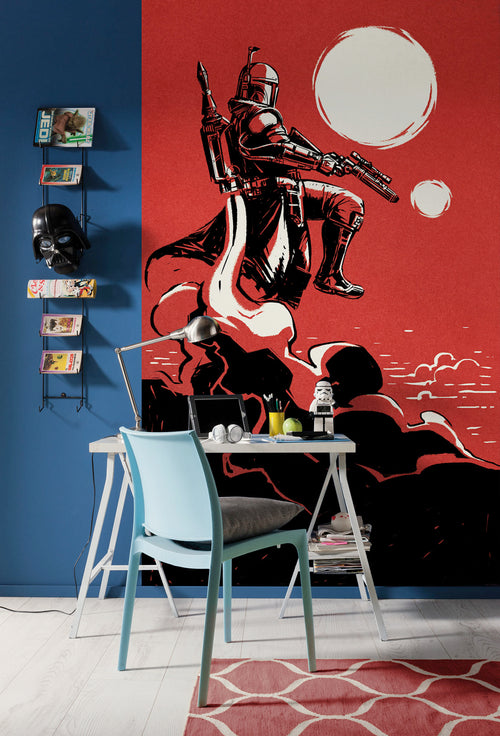 Star Wars Boba Fett The Bounty Hunter Interieur Fotobehang DX3 181 | Yourdecoration.be