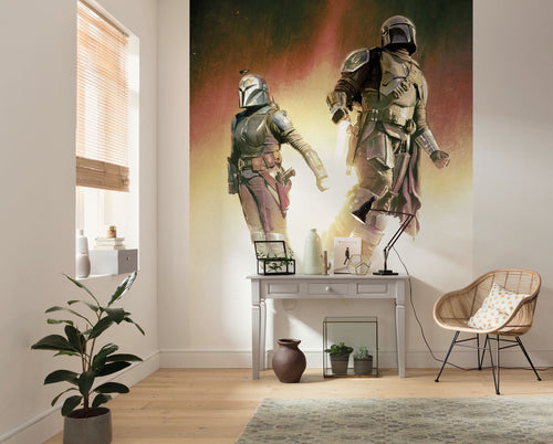 Star Wars The Mandalorian Flight Interieur Fotobehang DX4 177 | Yourdecoration.be