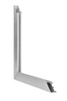 Tucson Aluminium Fotokader 45x45cm Zilver Geborsteld Detail Doorsnede | Yourdecoration.be