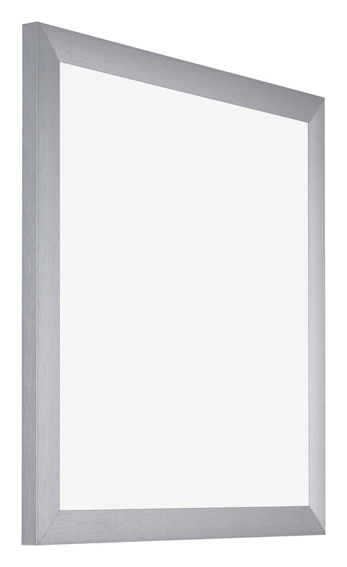 Tucson Aluminium Fotokader 45x45cm Zilver Geborsteld Voorzijde Schuin | Yourdecoration.be
