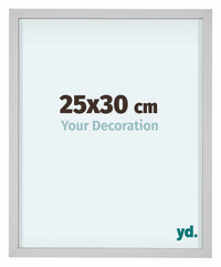 Virginia Aluminium Fotokader 25x30cm Wit Voorzijde Maat | Yourdecoration.be