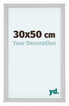Virginia Aluminium Fotokader 30x50cm Wit Voorzijde Maat | Yourdecoration.be