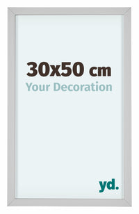Virginia Aluminium Fotokader 30x50cm Wit Voorzijde Maat | Yourdecoration.be