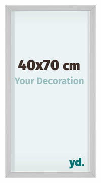 Virginia Aluminium Fotokader 40x70cm Wit Voorzijde Maat | Yourdecoration.be