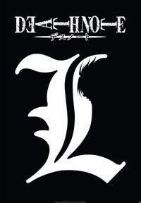 Death Note L Symbol Poster 61X91 5cm | Yourdecoration.be