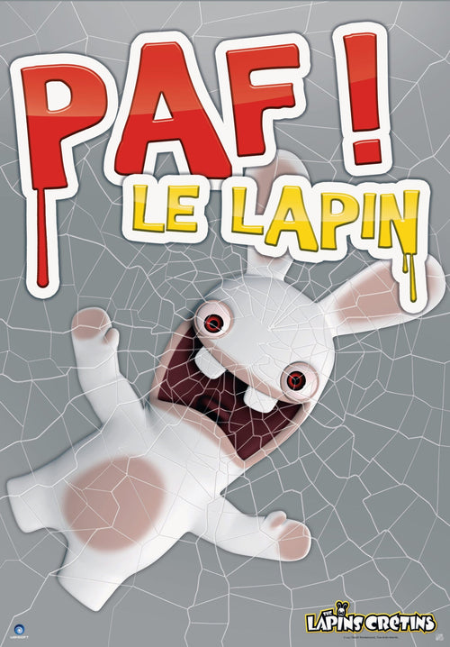 Raving Rabbids Paf The Rabbit Poster 68X98cm | Yourdecoration.be