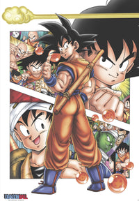 Dragon Ball Db Son Goku Story Poster 61X91 5cm | Yourdecoration.be