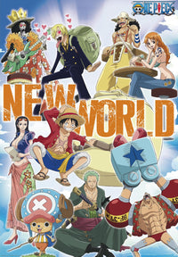 One Piece New World Team Poster 61X91 5cm | Yourdecoration.be