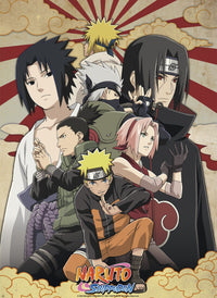 Naruto Shippuden Shippuden Group Nr 2 Poster 38X52cm | Yourdecoration.be