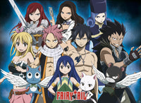 Fairy Tail Group 2 Poster 52X38cm | Yourdecoration.be