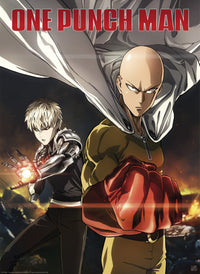 One Punch Man Saitama And Genos Poster 38X52cm | Yourdecoration.be