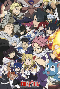 Fairy Tail Fairy Tail Vs Other Guilds Poster 61X91 5cm | Yourdecoration.be