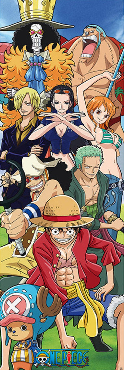 Abystyle Abydco451 One Piece Crew Poster 53x158cm | Yourdecoration.be