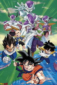 Dragon Ball Freezer Group Arc Poster 61X91 5cm | Yourdecoration.be
