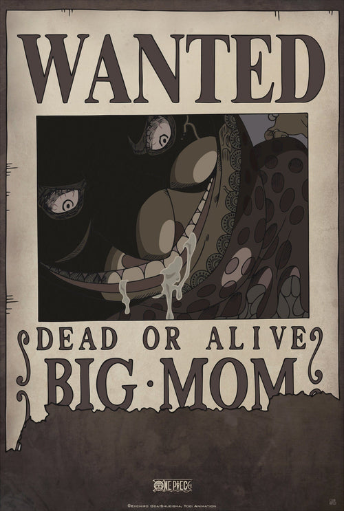 One Piece Wanted Big Mom Poster 35X52cm | Yourdecoration.be