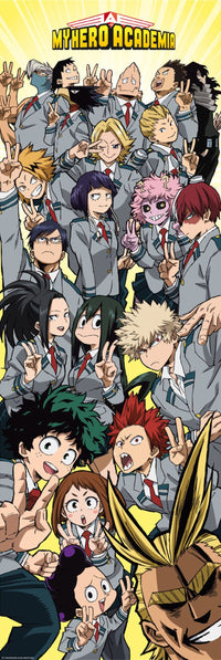 Abystyle My Hero Academia Door Poster Classroom Poster 53X158cm | Yourdecoration.be