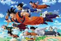 Dragon Ball Super Gokus Group Poster 91 5X61cm | Yourdecoration.be