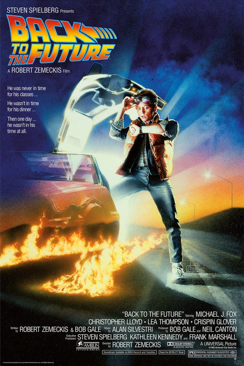 Back To The Future Movie Poster Poster 61X91 5cm | Yourdecoration.be