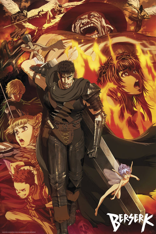 Berserk Groupe Poster 61X91 5cm | Yourdecoration.be