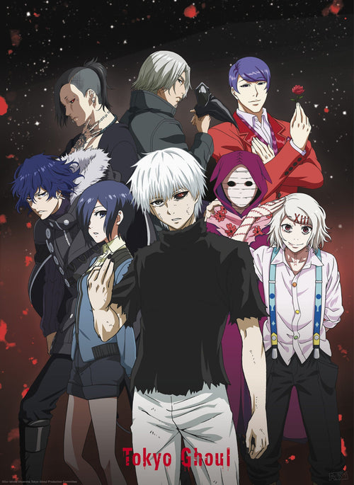 Tokyo Ghoul Group Poster 38X52cm | Yourdecoration.be